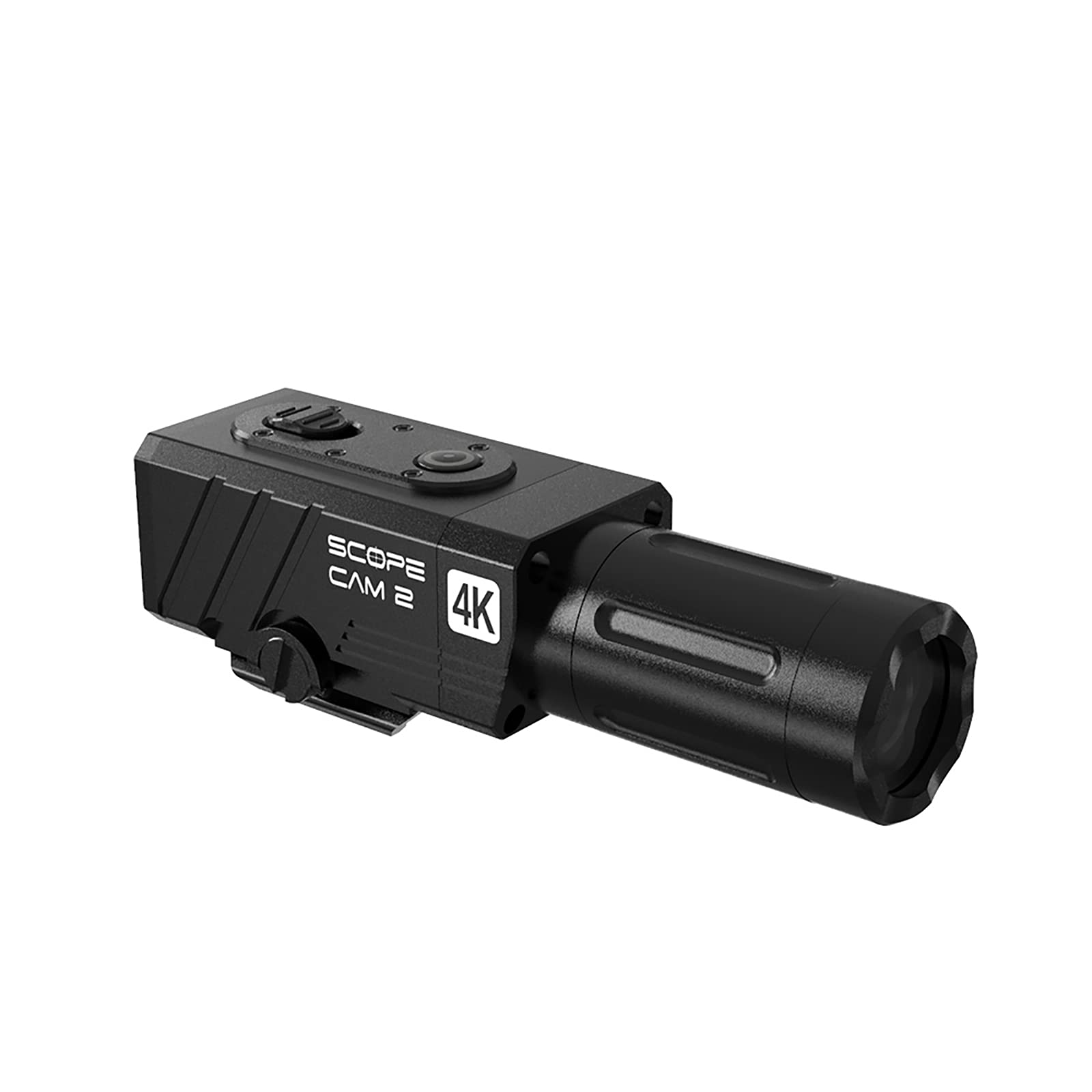 RunCam 4K Hunting Action Camera - Waterproof Shockproof ScopeCam2 with Pica-Tiny Rail Mount | Zoom Lens for Hunting, Airsoft, Paintball & Tactical Training | Perfect for Outdoor Adventures, Wildlife Observation & Shooting Sports