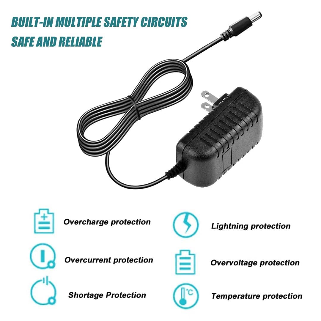 Original AC/DC Adapter Charger for Leica Rugby 300 SG 400 GD - Replacement Battery Charger Power Supply - Perfect for Construction, Surveying & Outdoor Measurement Equipment