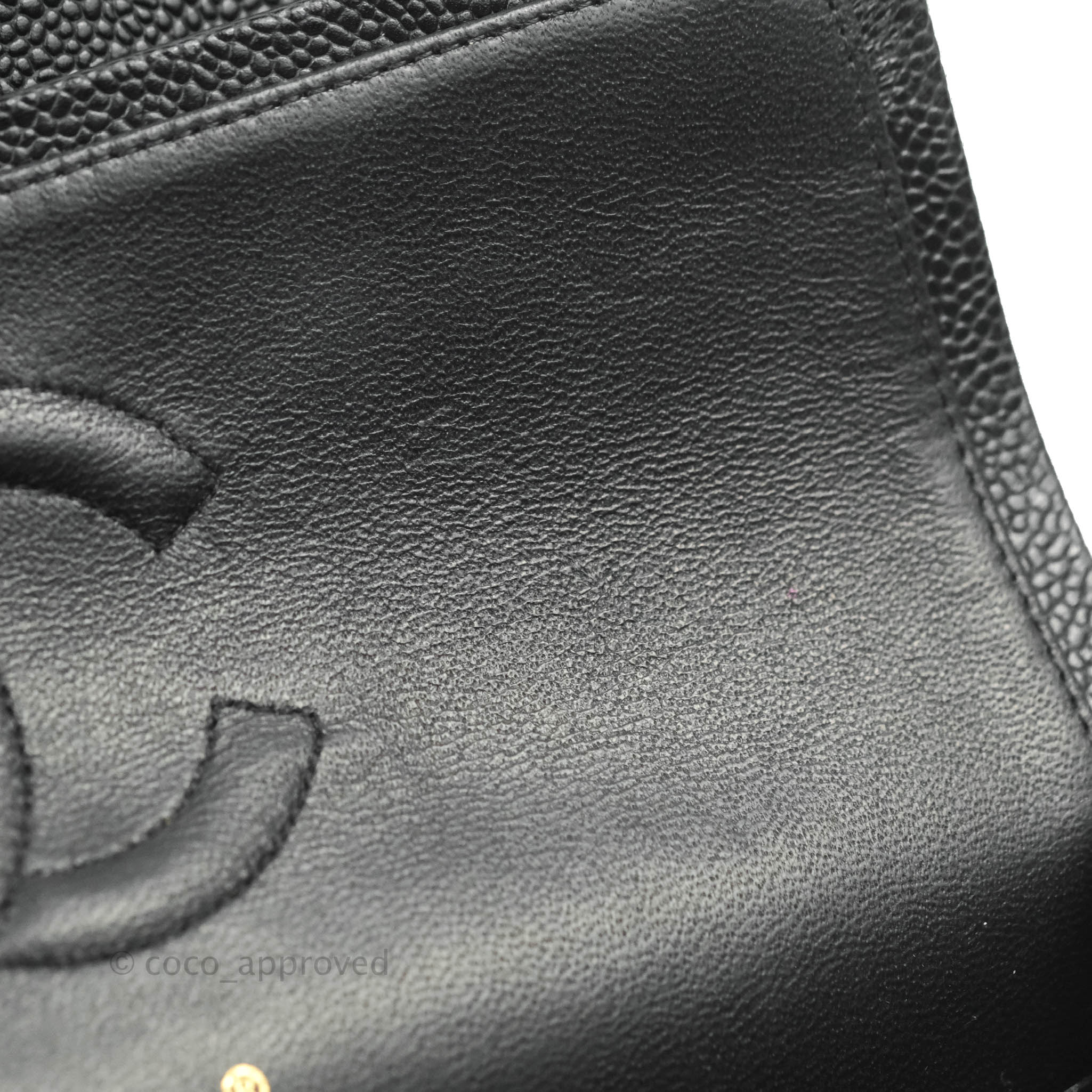 Chanel Classic M/L Medium Double Flap Bag in Black Caviar Leather with 24K Gold Hardware - Luxury Handbag for Women, Perfect for Evening Events & Special Occasions