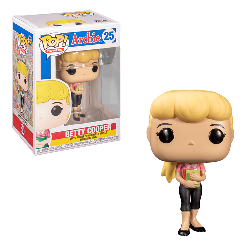 Funko Pop! Betty Cooper #25 - Archie Comics Collectible Vinyl Figure - Perfect for Display, Gifts & Comic Book Fans
