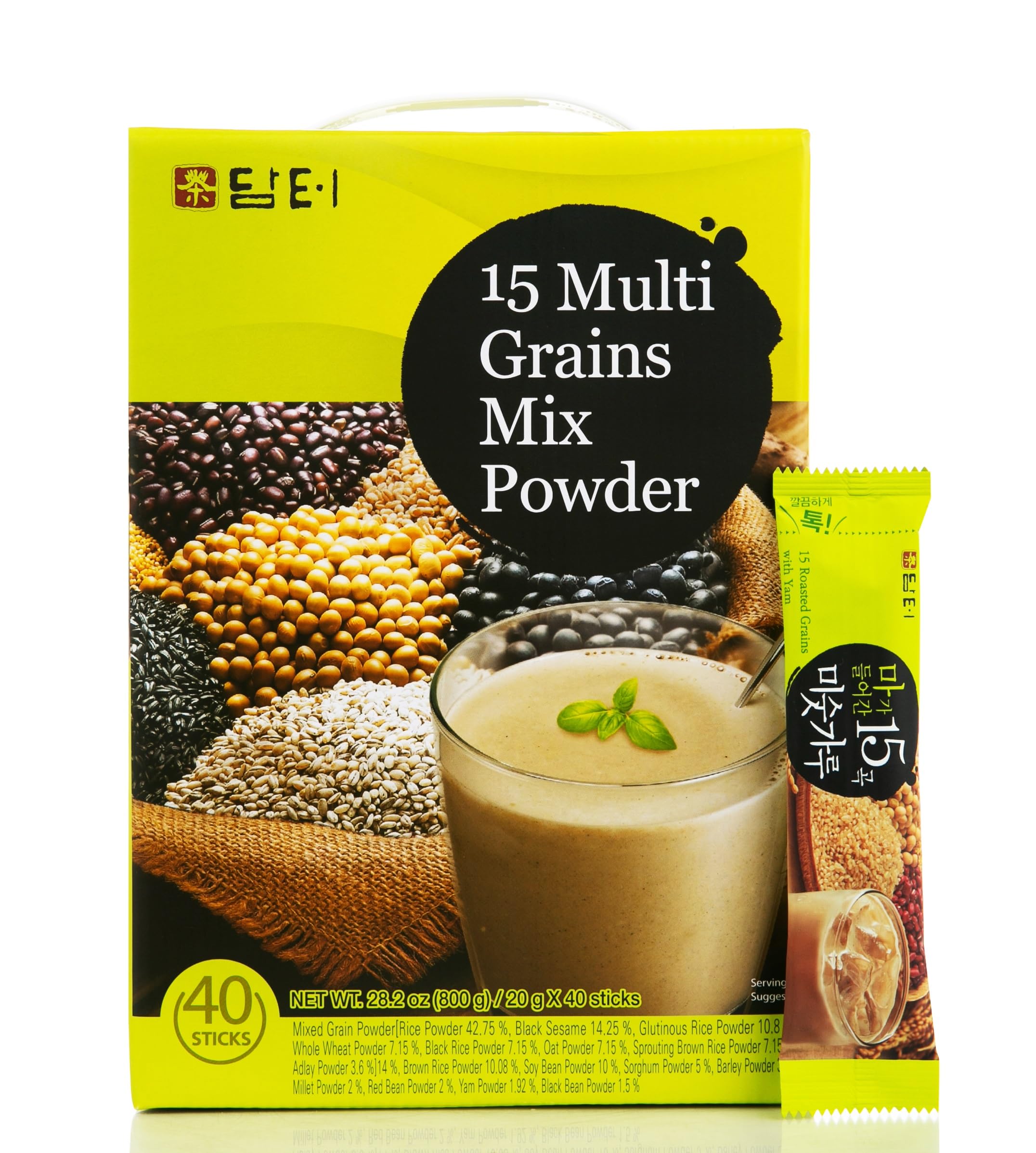 Korean Mixed Grain Powder Shake – Healthy Breakfast Drink for Weight Loss & Energy Boost