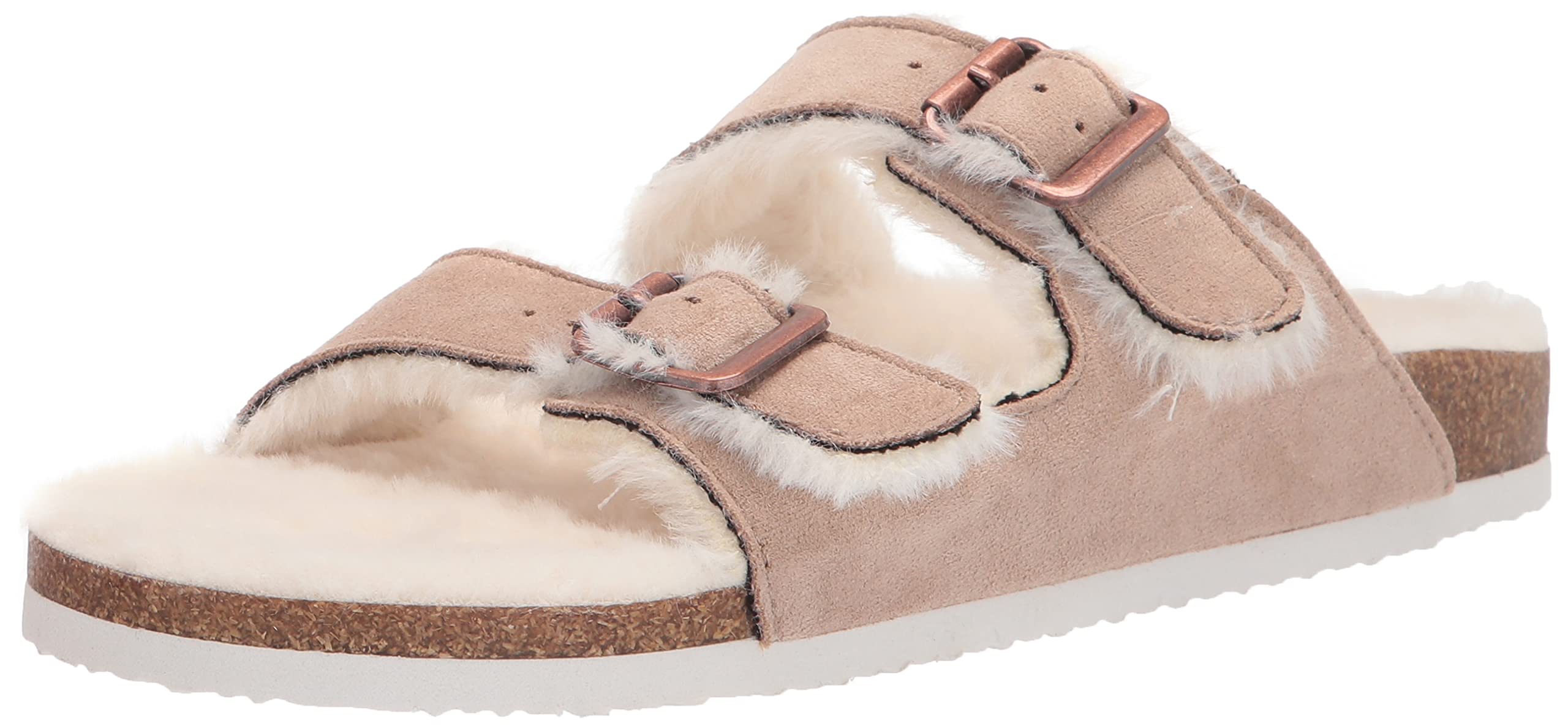Madden Girl Women's Butterfly Slide Sandals - Comfortable Summer Flip Flops with Stylish Design for Beach, Pool & Casual Wear