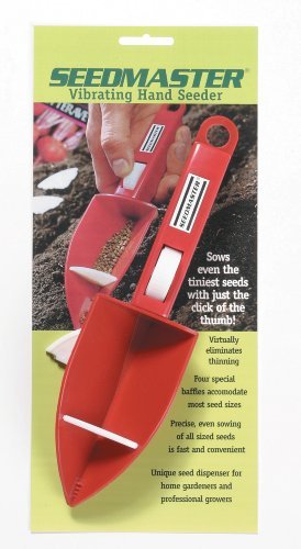 Luster Leaf 3075CS Rapiclip Speedmaster Garden Seeder - Efficient Planting Tool for Vegetables, Flowers & Herbs | Perfect for Home Gardens, Lawns & Outdoor Planting | Durable Gardening Supply for Easy Seed Sowing & Maintenance