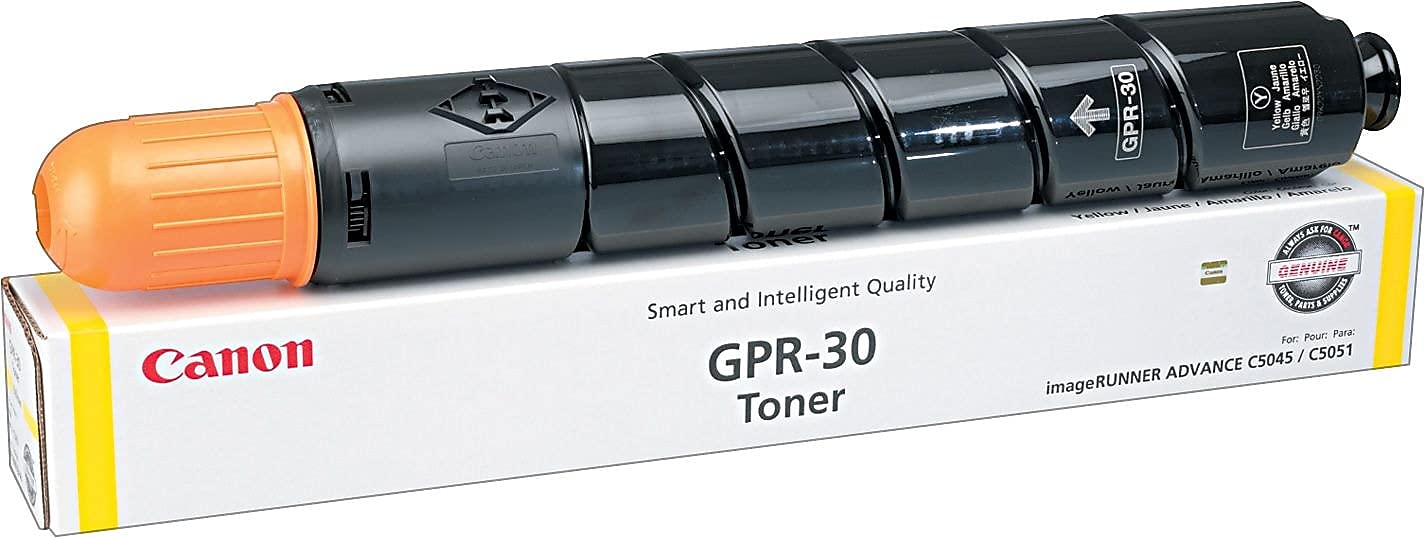 Canon 2801B003AA Yellow Toner Cartridge (GPR-30) - Compatible with Select Canon Printers | Ideal for Office & Home Printing Needs