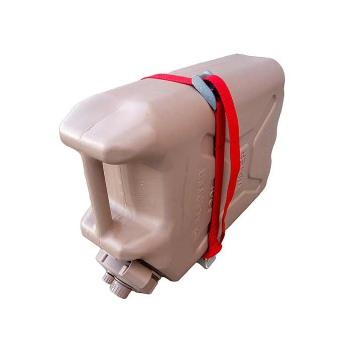 Scepter Water Jug Stand by Down River Equipment - Heavy Duty Water Container Holder for Camping, Hiking & Outdoor Adventures