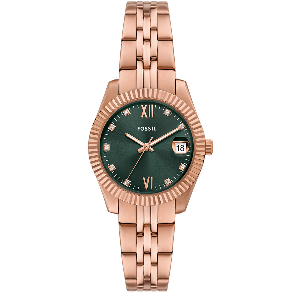 Fossil ES5369 Scarlette Women's Leather Watch - Stylish & Elegant Timepiece for Everyday Wear, Office & Special Occasions