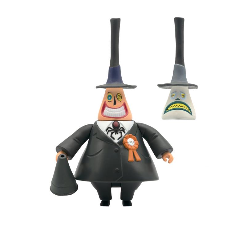 The Nightmare Before Christmas Mayor ReAction Figure - Collectible Toy for Halloween & Christmas Decor, Gift for Disney Fans