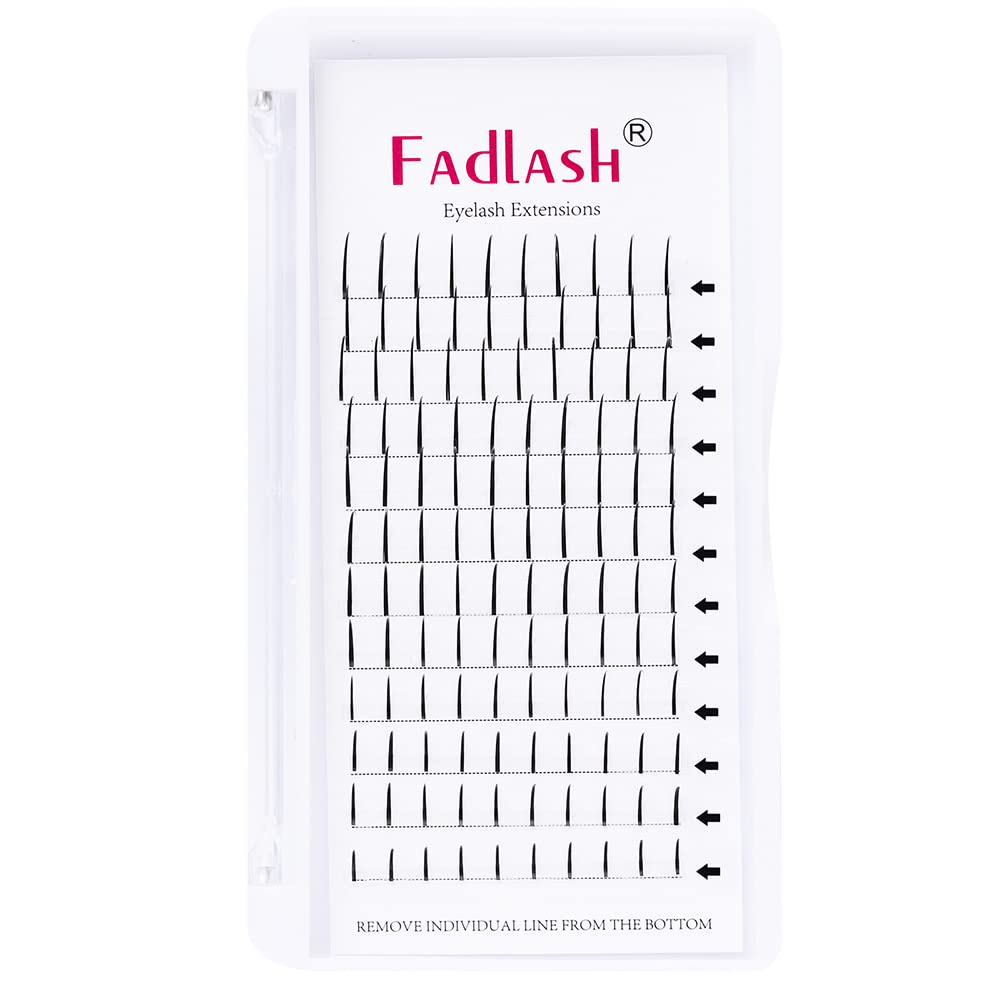 Premium Mink Lash Extensions - Super Thick Wispy Volume Lashes, Matte Black, C Curl, 20mm | Natural Look for Daily Wear & Special Occasions