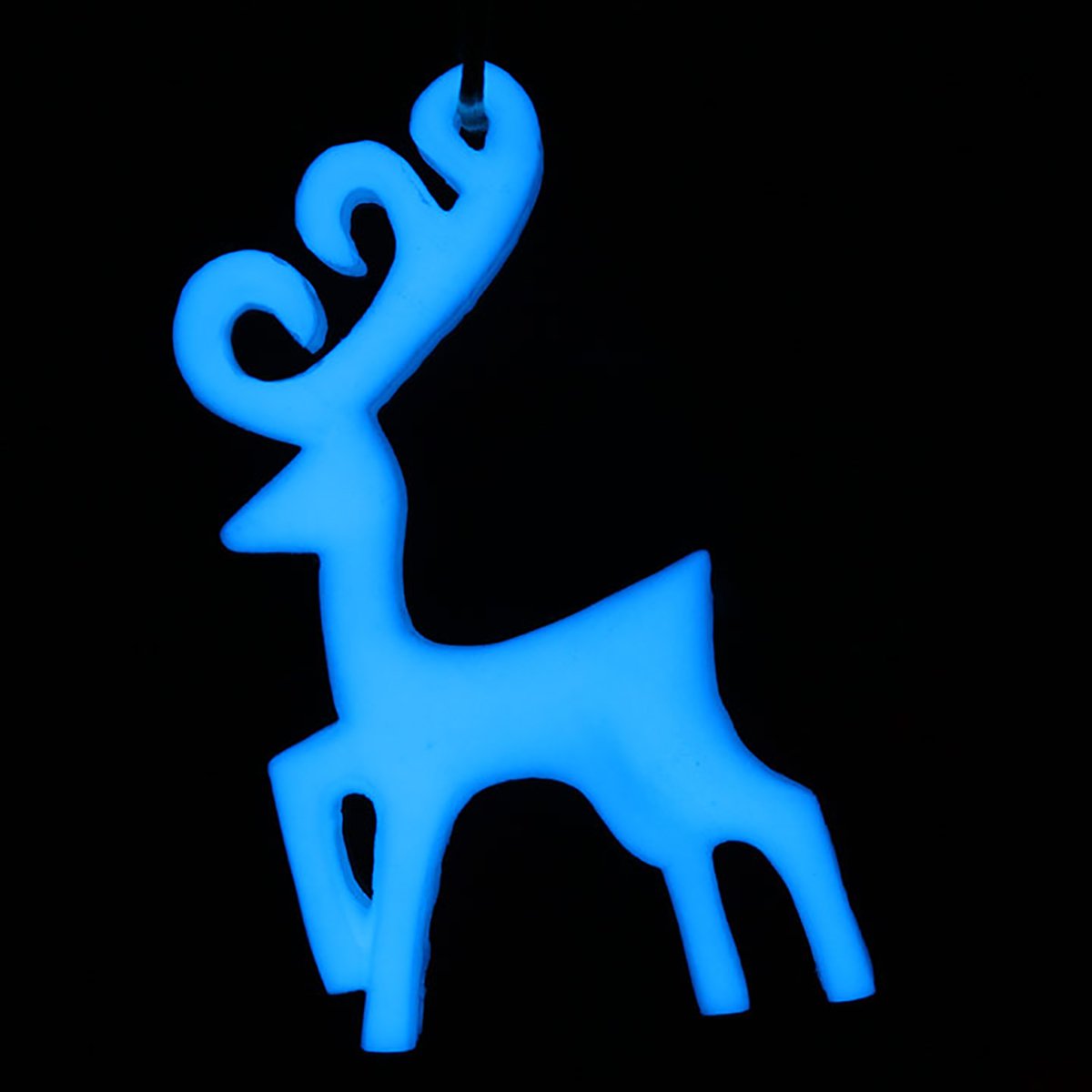 Glow in The Dark Blue UV Reactive Pigment Powder - 500g for DIY Crafts, Body Paint & Nighttime Decorations
