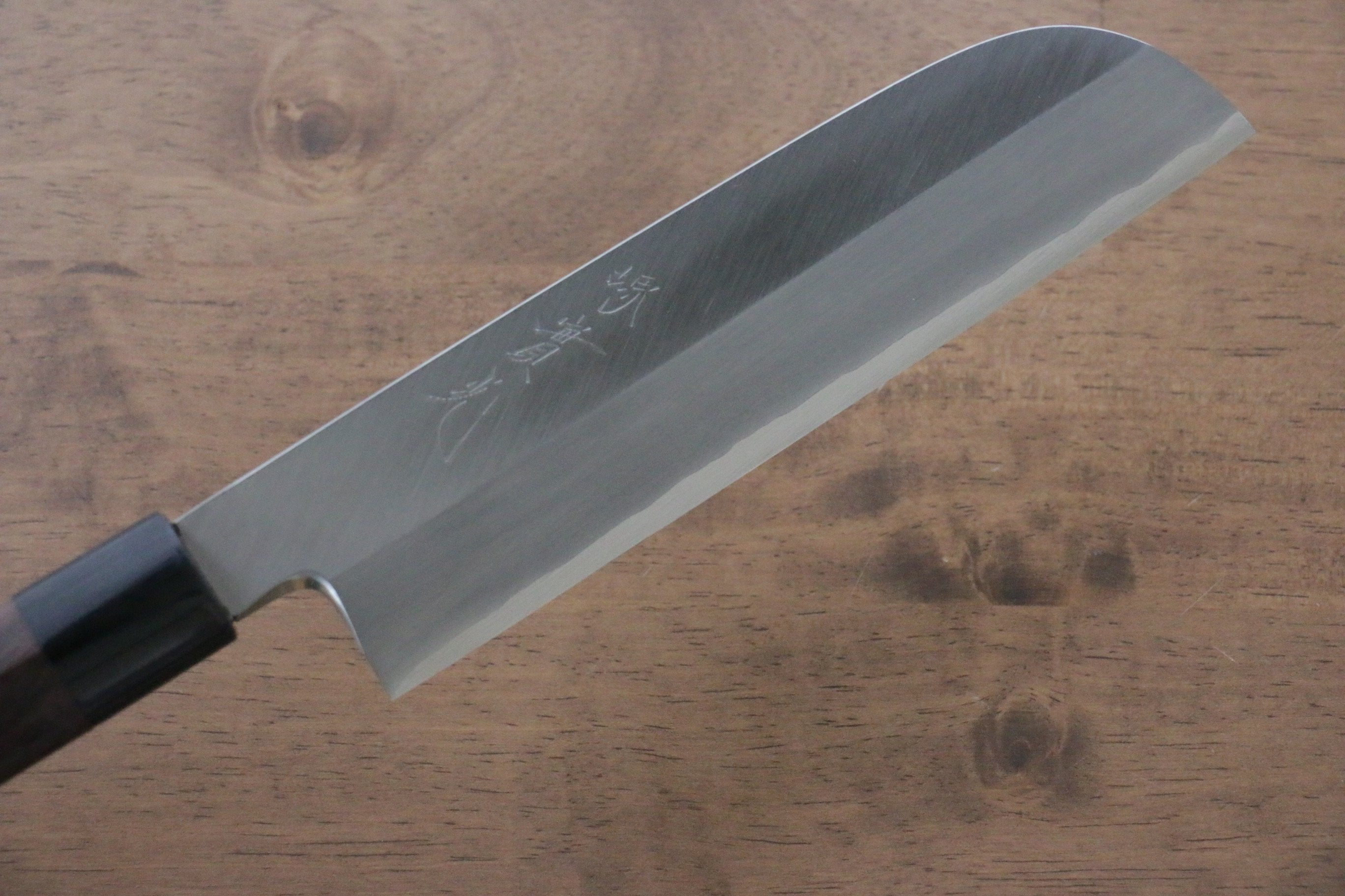 Premium Jikko Silver Steel No.3 Kamagata Usuba Japanese Chef Knife 195mm with Shitan Handle - Perfect for Sushi, Vegetables & Precision Cutting