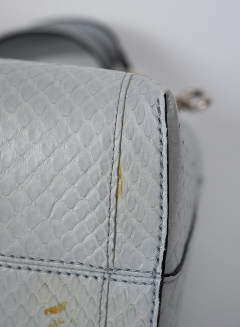 Fendi The Way Leather Handbag in Light Blue - Stylish Designer Purse for Women, Perfect for Work, Travel, and Everyday Use