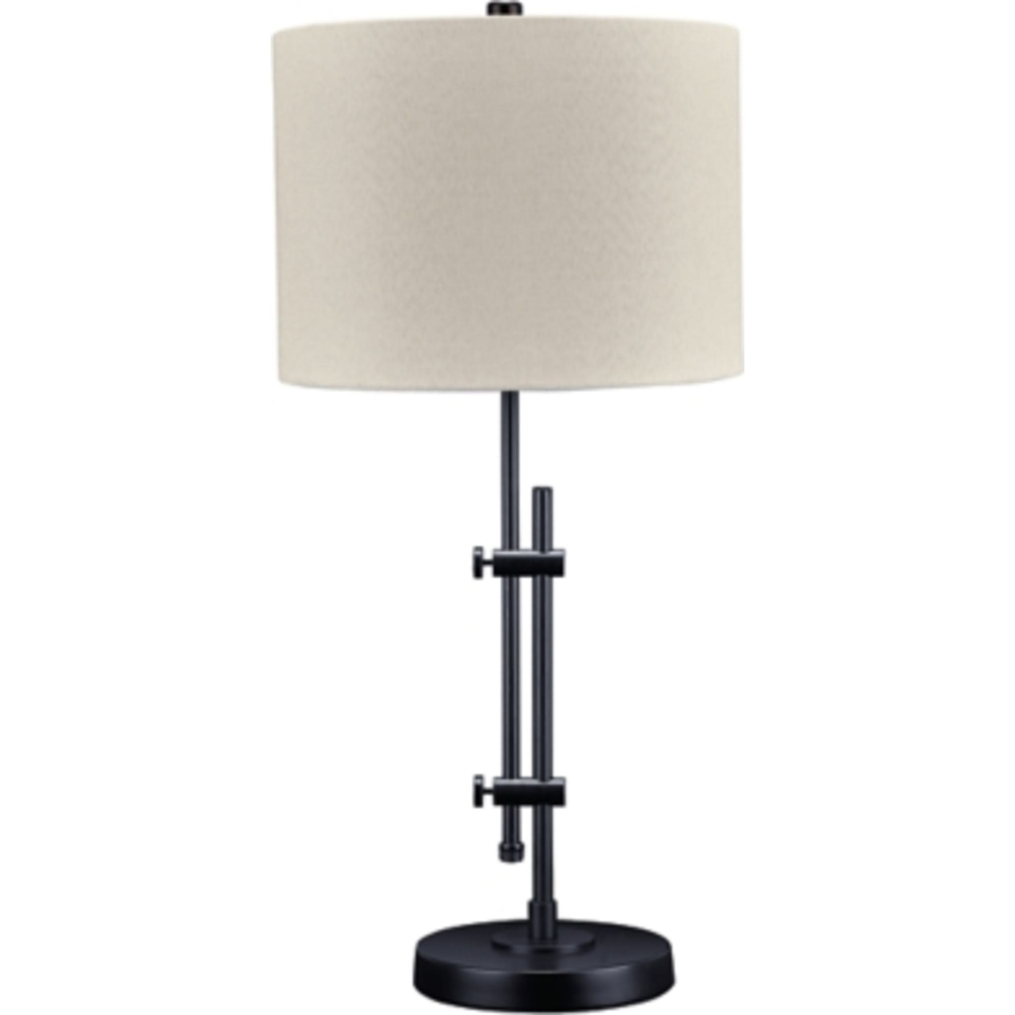 Baronvale Modern Table Lamp - 27.5 Inch Height, Adjustable Brightness LED Desk Light for Living Room, Bedroom, Office - Warm White & Cool White Light Modes for Reading, Working, and Relaxing
