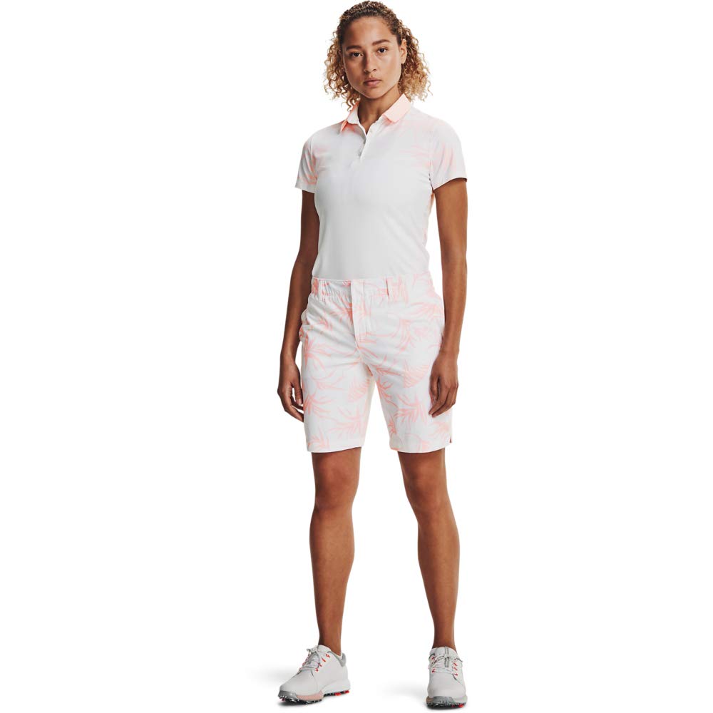 Under Armour Women's Printed Golf Shorts - Moisture-Wicking & Breathable Athletic Shorts for Golf, Running & Casual Wear