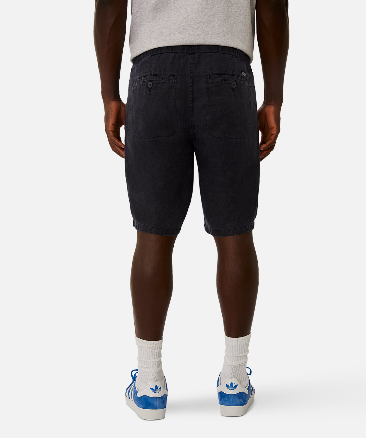 Capri Linen Shorts in OD Navy - Comfortable & Stylish Women's Summer Shorts for Beach, Travel & Casual Wear