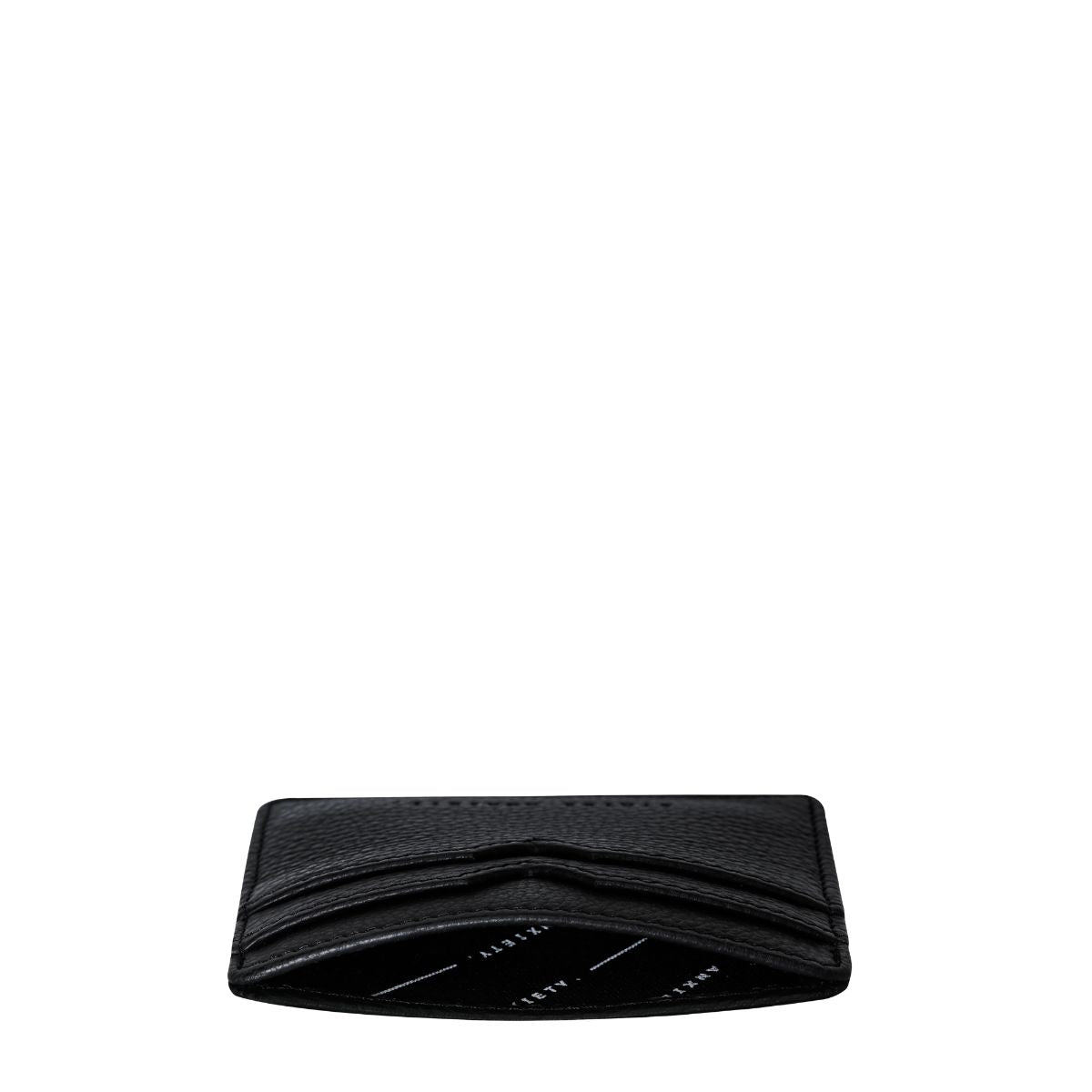 STATUS ANXIETY Together For Now Genuine Leather Card Holder - Slim RFID Blocking Wallet for Men & Women | Perfect for Everyday Use, Travel, and Minimalist Lifestyle