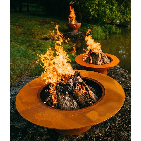 Magnum Fire Pit - Heavy Duty Steel Outdoor Fire Pit for Backyard, Patio & Camping - Perfect for Bonfires, S'mores & Outdoor Gatherings