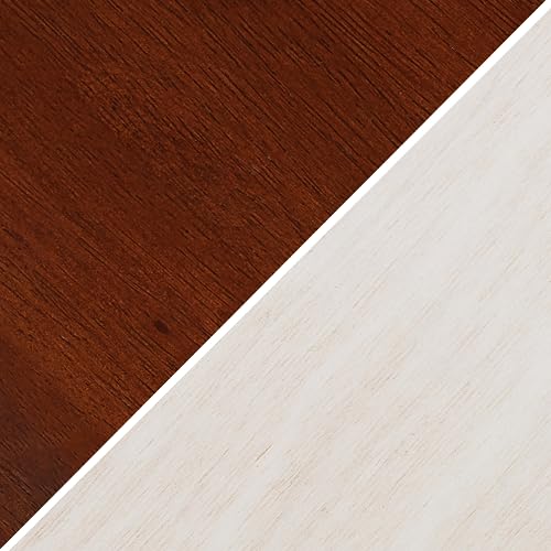 Dark Walnut/Antique White