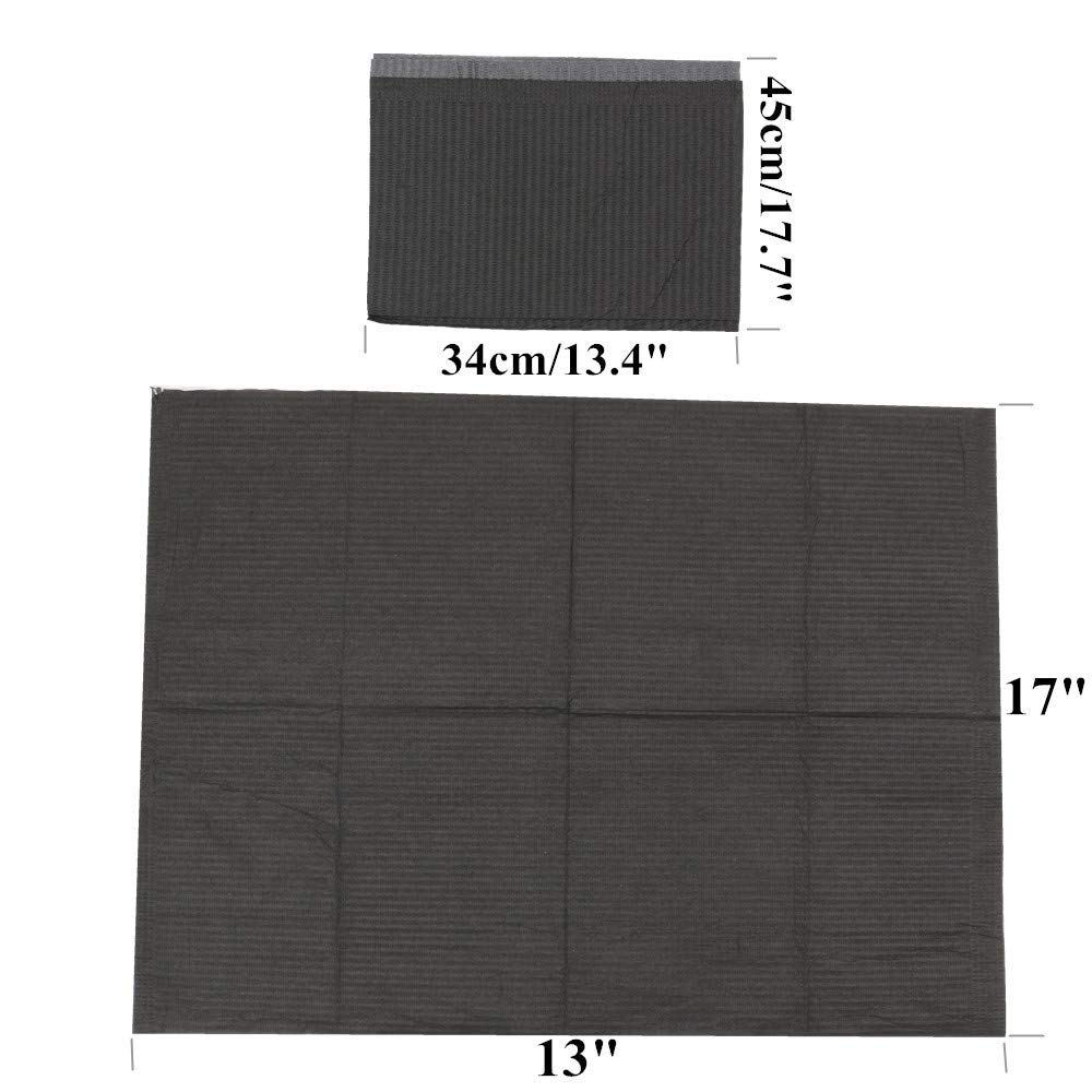 125-Pack Disposable Waterproof Table Covers, 12.8