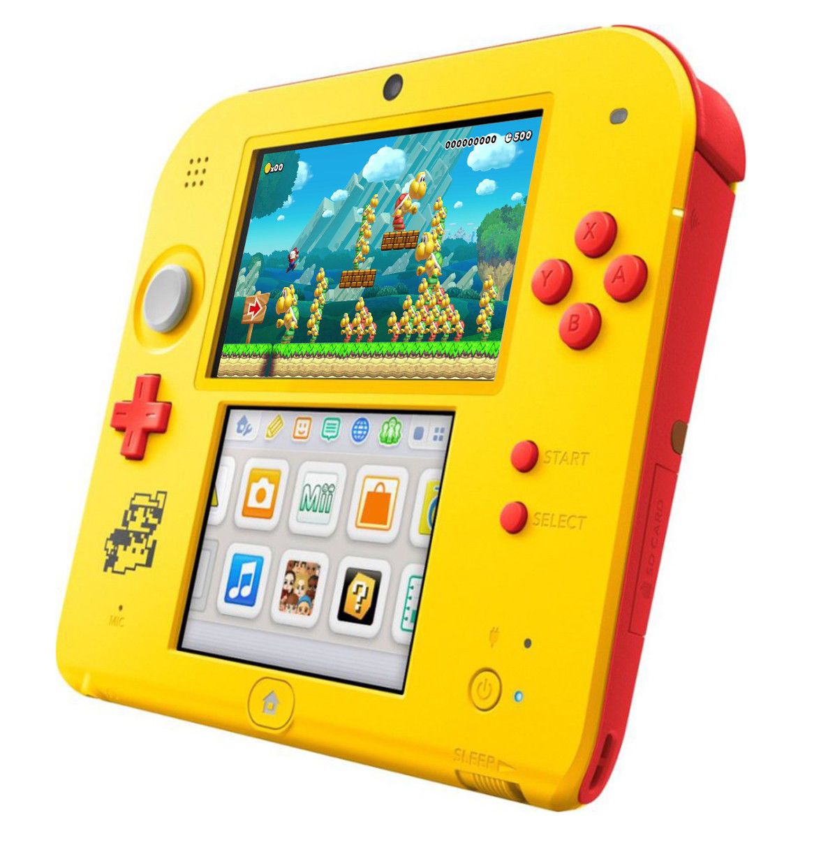Nintendo 2DS Super Mario Maker Edition - Portable Gaming Console for Kids & Adults | Play Super Mario Maker Anywhere | Perfect for Travel, Gifts & Family Game Nights