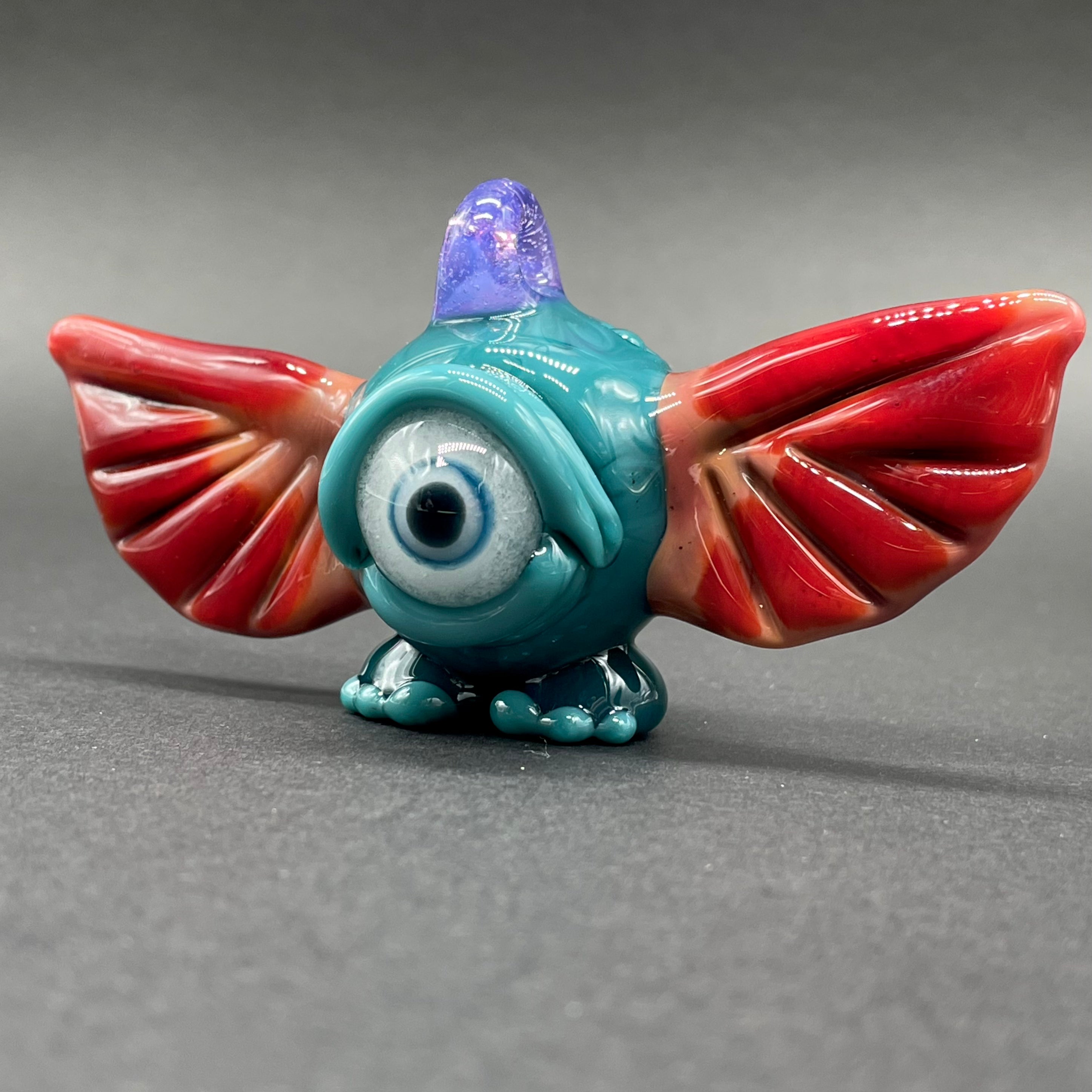 Flying Cyclops Pendant Necklace - Unique Gothic Jewelry for Men & Women - Perfect for Cosplay, Halloween, and Alternative Fashion