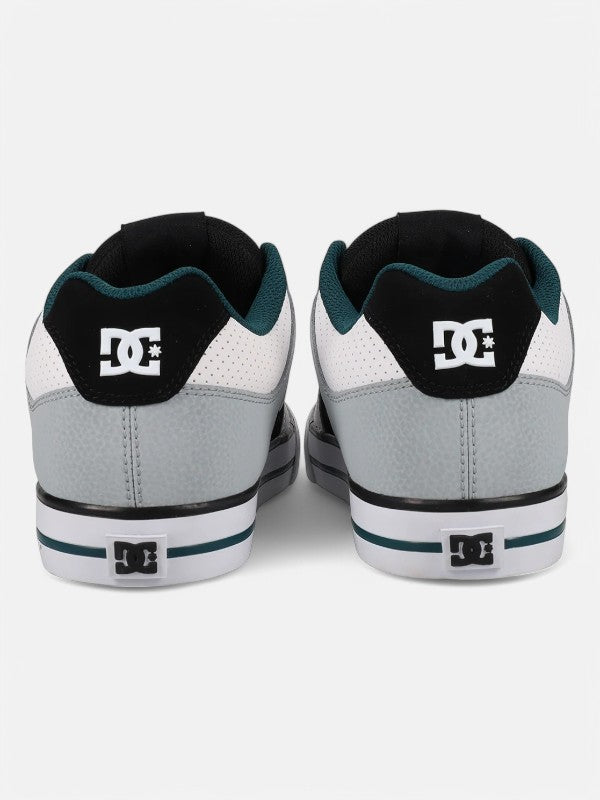 DC Pure Sneakers for Men & Women - White, Green & Black Color Options - Comfortable Casual Shoes for Skateboarding, Streetwear & Everyday Wear