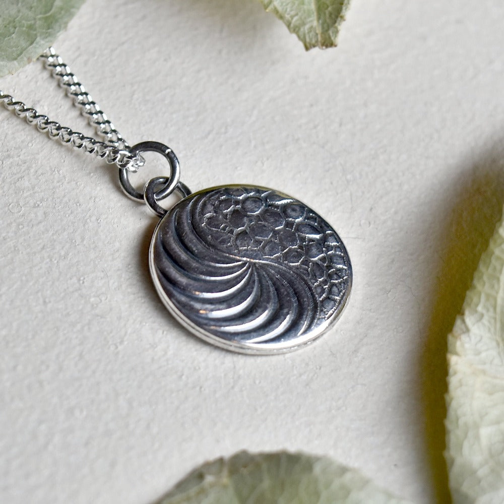 Yin Yang Sterling Silver Necklace for Women - Handcrafted Die Struck Pendant - Spiritual Jewelry for Meditation, Yoga & Everyday Wear