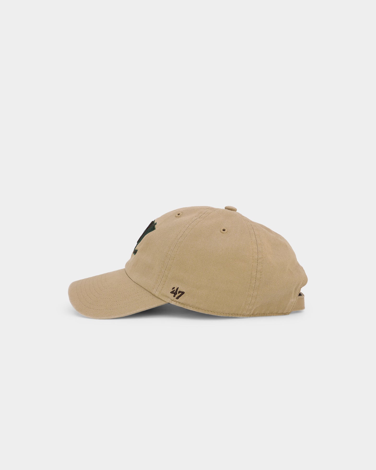 47 Brand Anaheim Ducks 'Croc Hunter' Snapback Hat - Khaki/Dark Green Adjustable Baseball Cap for Men & Women - Perfect for Sports Fans, Outdoor Activities and Casual Wear