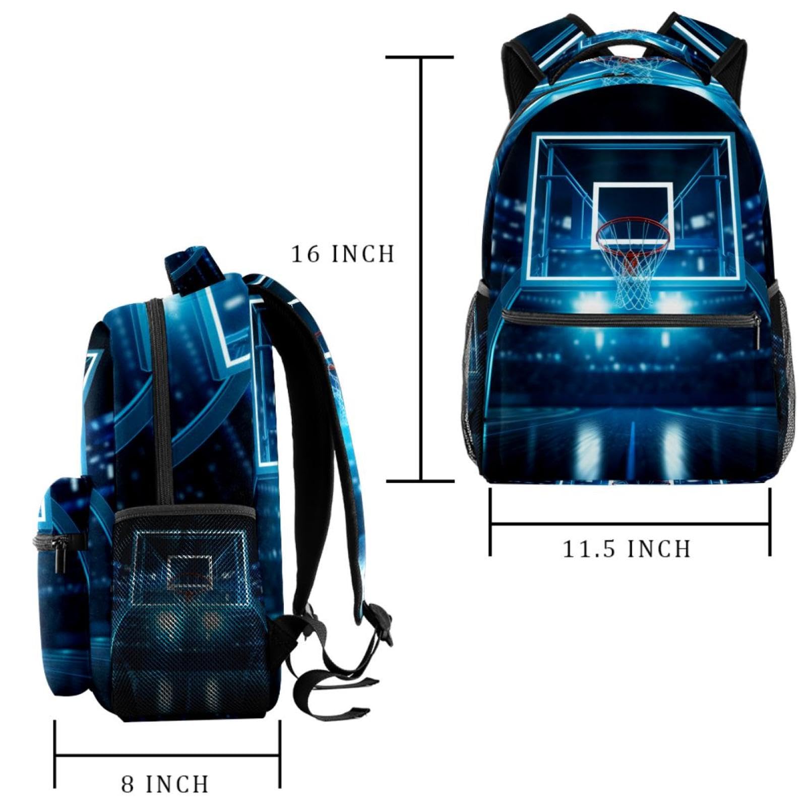 Best Travel Backpacks for Women & Men - Lightweight Durable Hiking Backpack with Laptop Compartment | Perfect for Gym, Basketball Games & Outdoor Adventures
