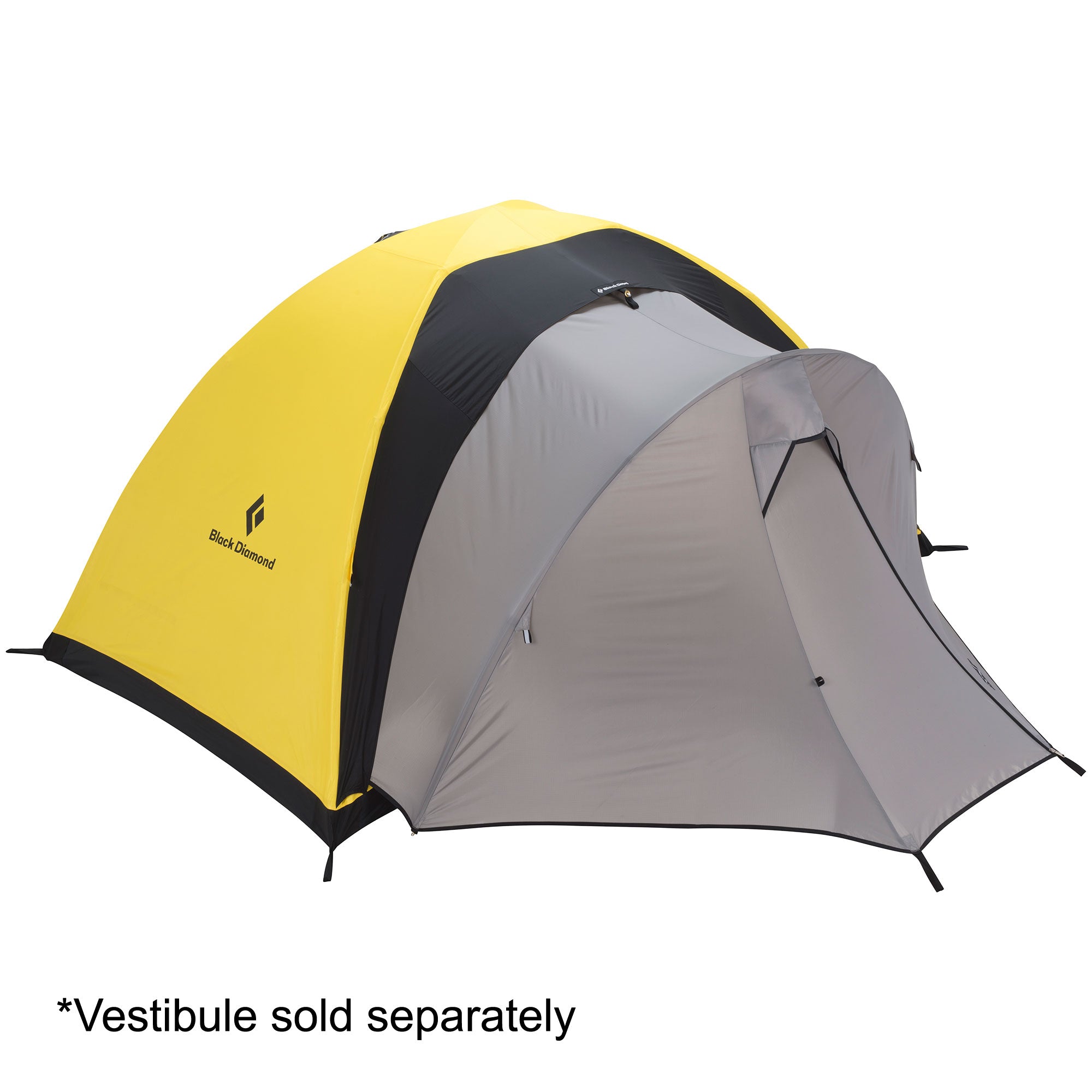 Black Diamond Ahwahnee 2 Person Mountaineering Tent - Lightweight 4-Season Backpacking Tent for Hiking & Camping | Perfect for Alpine Climbing & Outdoor Adventures