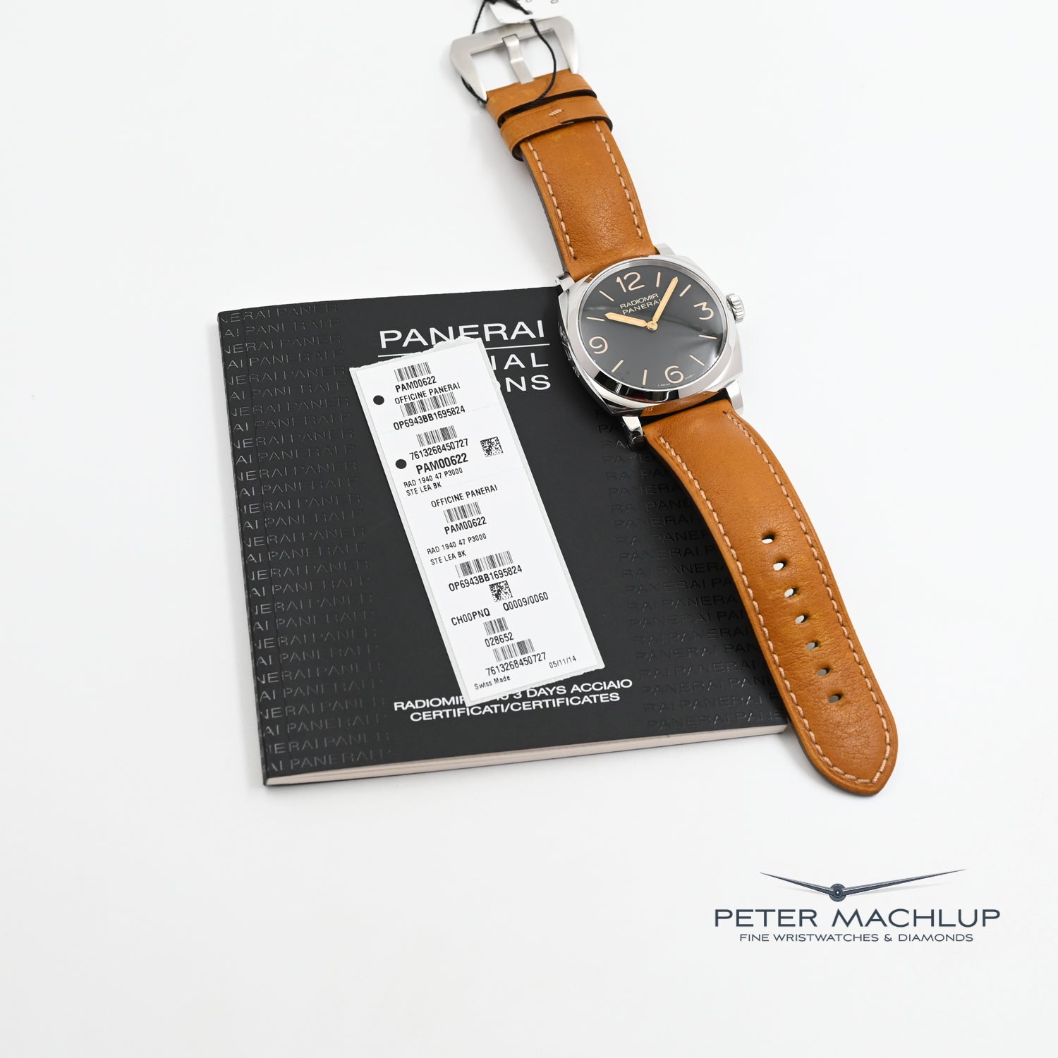 Panerai Radiomir 1940 Paneristi Russia Edition - Luxury Men's Automatic Watch with Leather Strap | Perfect for Collectors, Business Meetings & Special Occasions