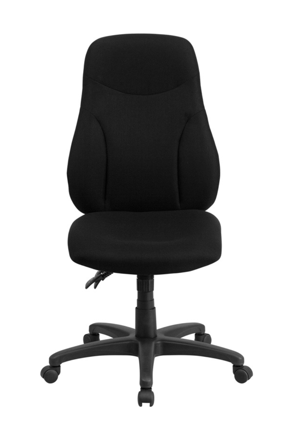 Ergonomic High Back Office Chair with Swivel & Multifunction - Black Fabric Task Chair for Comfortable Work & Study - Perfect for Home Office, Gaming & Workspaces