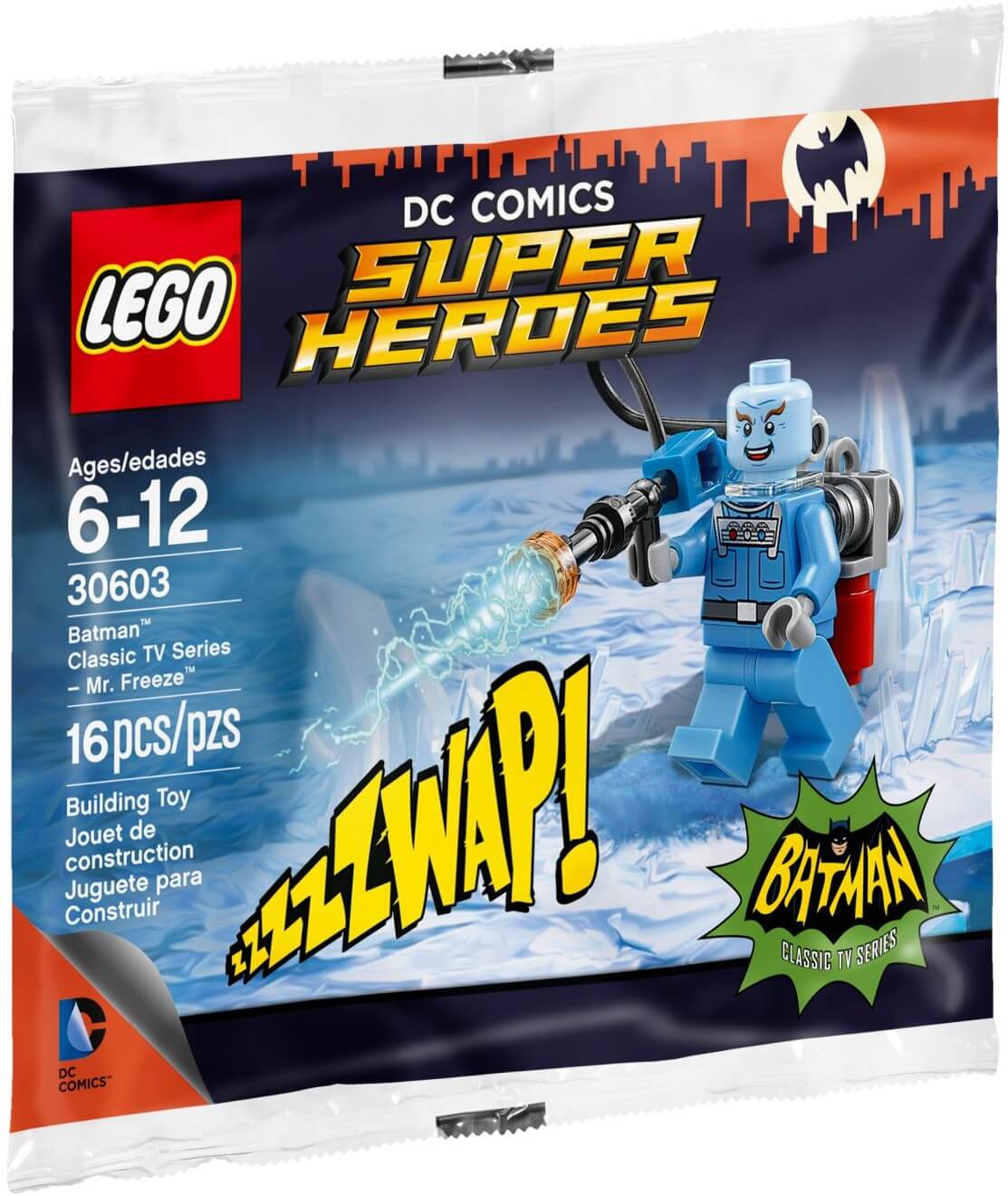 LEGO 30603 Batman Classic TV Series Mr. Freeze Building Kit - Collectible Superhero Toy for Kids & Adults - Perfect for Display, Play & DC Comics Fans