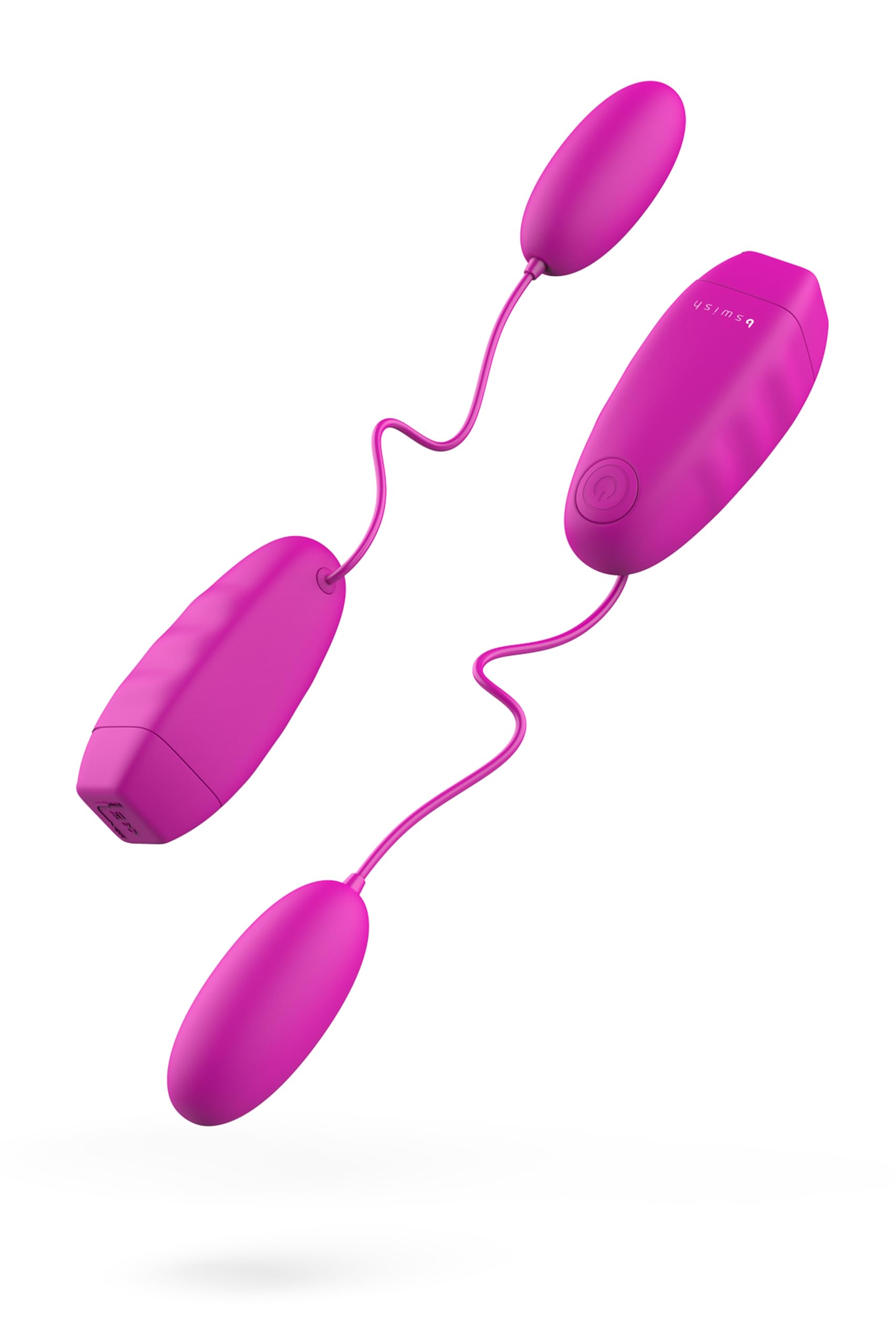 B Swish Bnaughty Classic Bullet Vibrator - Rechargeable Remote Control Vibrator for Women with 5 Powerful Vibration Modes, G-Spot & Clitoral Stimulation - Perfect for Couples Play, Solo Pleasure & Sensual Massage (Cerise)