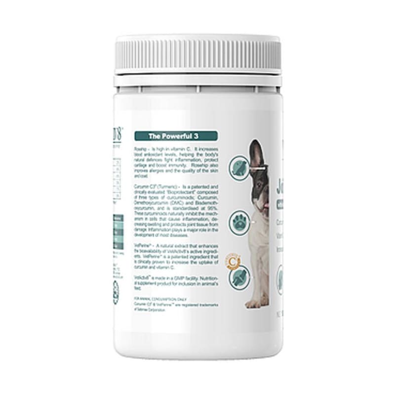VETACTIV8 Joint Health Dog Supplement for Large & Small Breeds - 150g Glucosamine & Chondroitin Chews - Supports Mobility & Hip Dysplasia Relief - Perfect for Senior Dogs & Active Pets