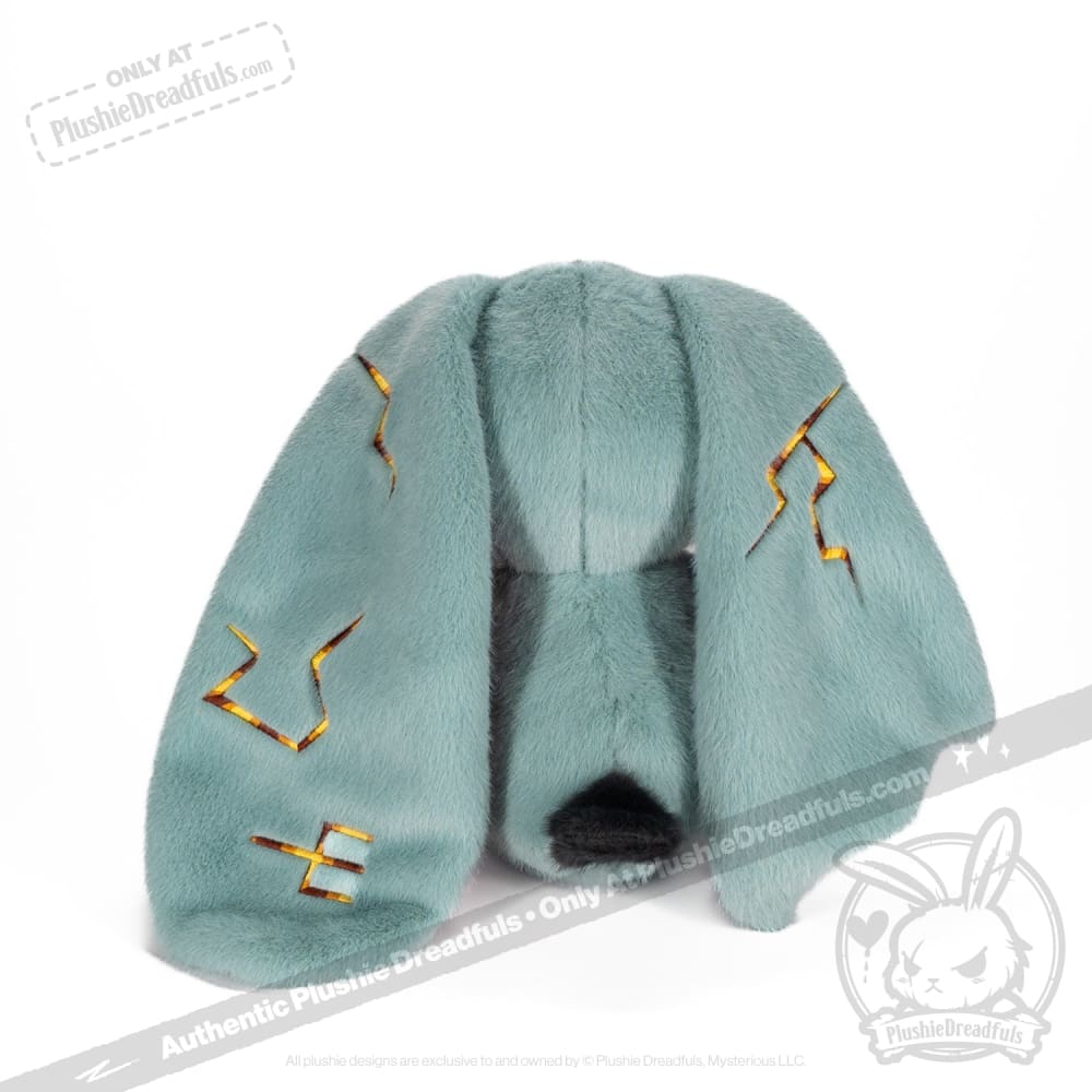 Plushie Dreadfuls Complex PTSD (CPTSD) Rabbit Stuffed Animal - Soft Comfort Toy for Anxiety Relief, Therapy Support & Emotional Healing - Perfect for PTSD Survivors, Mental Health Awareness & Cuddling