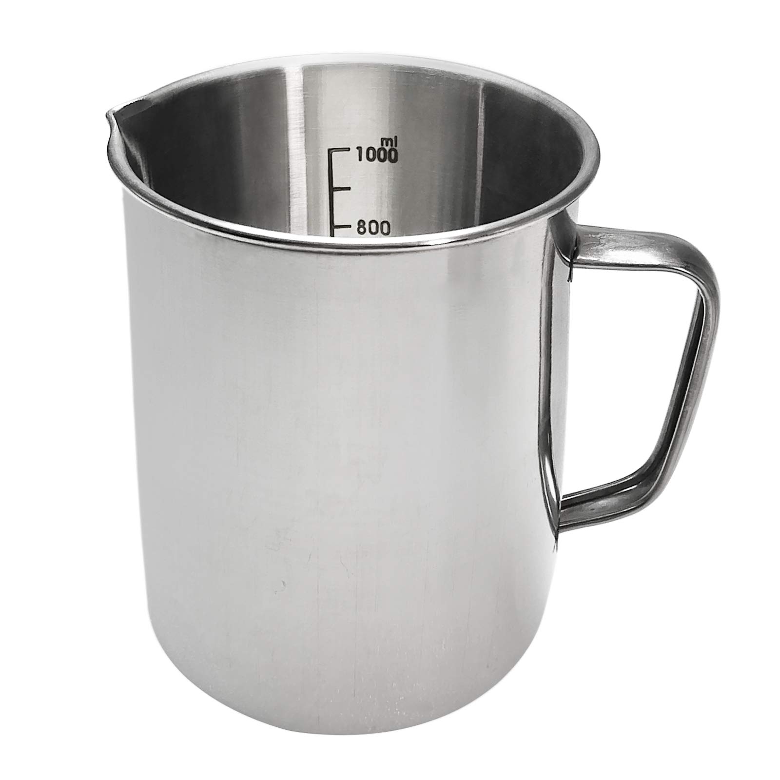 Stainless Steel Telescopic Water Sampler with 1000ml Pendulum Beaker - Adjustable 0.87m to 2.1m Sampling Rod for Environmental Testing, Lake Water Collection & Laboratory Analysis
