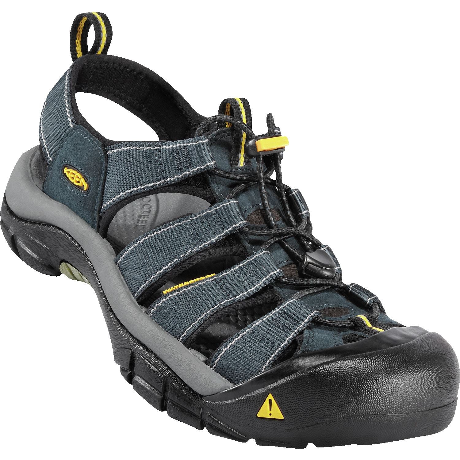 KEEN NEWPORT H2 Men's Water Sandals | Quick-Dry Hiking Shoes for Men | Navy/Medium Grey | Outdoor Adventure, Beach & Water Sports Footwear