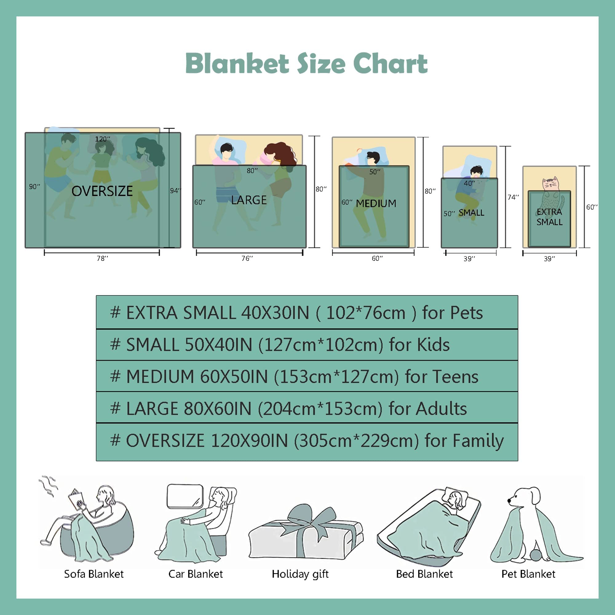 Darani Cute Cats Blanket - Lightweight, Super Soft & Cozy Flannel Throw Blanket (40x30 Inches) - Perfect for Pet Beds, Sofa, Travel & Home Decor - Warm & Comfortable for Cats & Small Pets