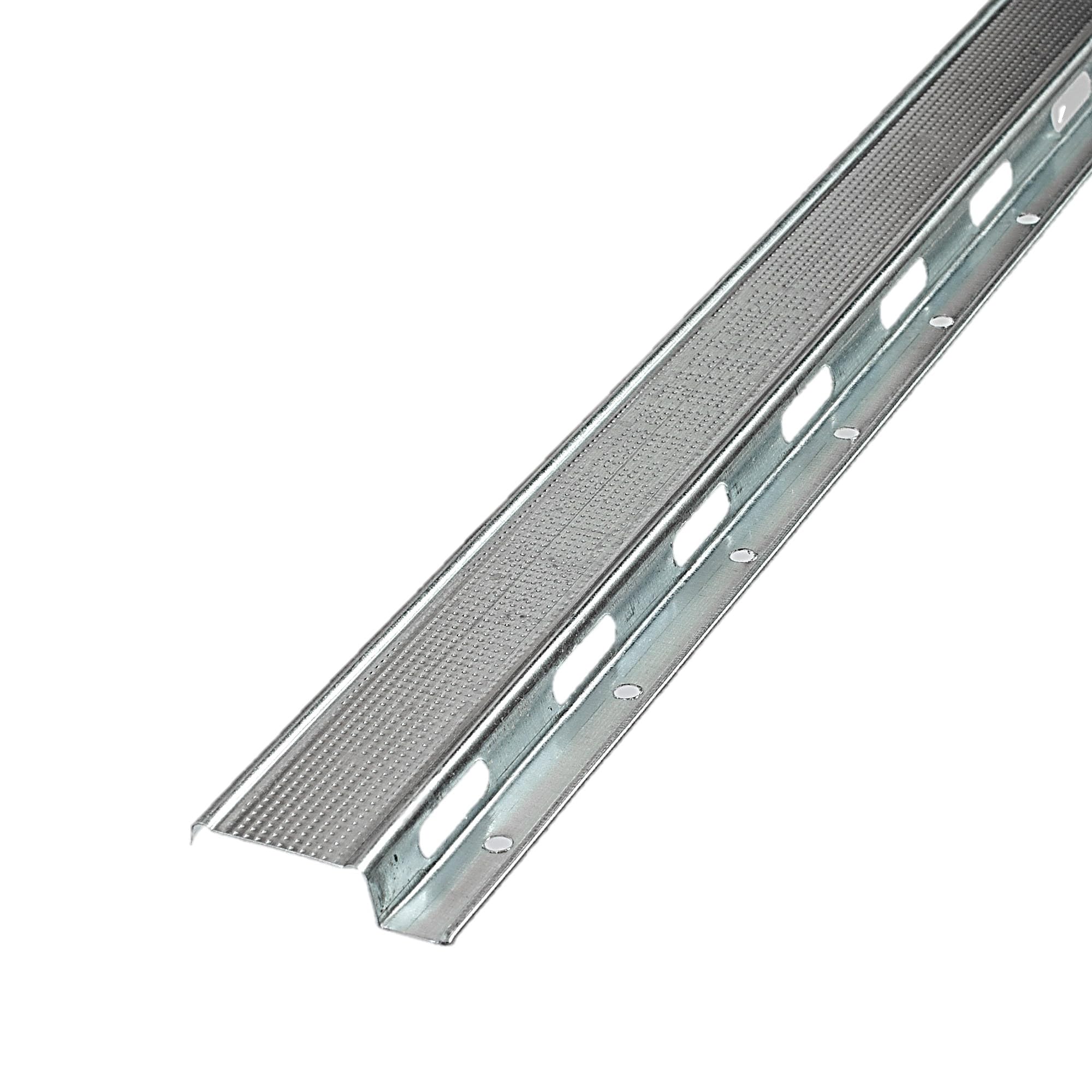 RC-1 Single Leg Resilient Channel 8.5 Feet Length - 25 Gauge Soundproofing Metal Furring Strip (Box of 32) for Drywall Ceiling & Wall Noise Reduction in Home Theaters, Recording Studios, and Commercial Buildings