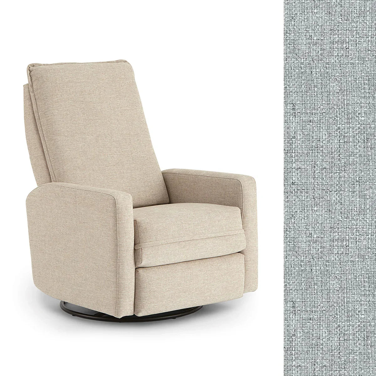 Best Calli Swivel Glider Recliner Chair - Comfortable Modern Rocking Chair with Smooth 360° Rotation for Nursery, Living Room & Bedroom Relaxation