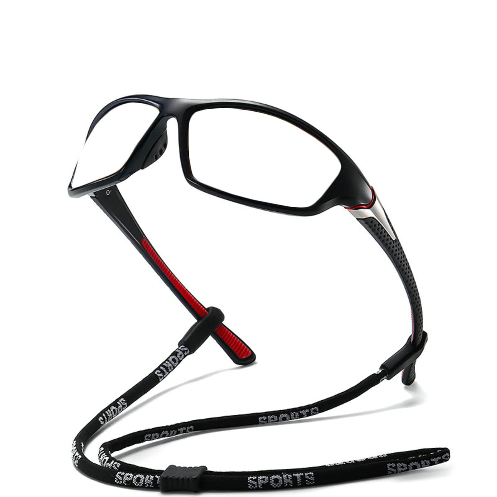 Willochra Sports Square Reading Glasses for Men & Women - Blue Light Blocking Computer Glasses, Anti-Glare Cycling Eyewear for Presbyopia - Perfect for Office Work, Gaming, and Outdoor Activities