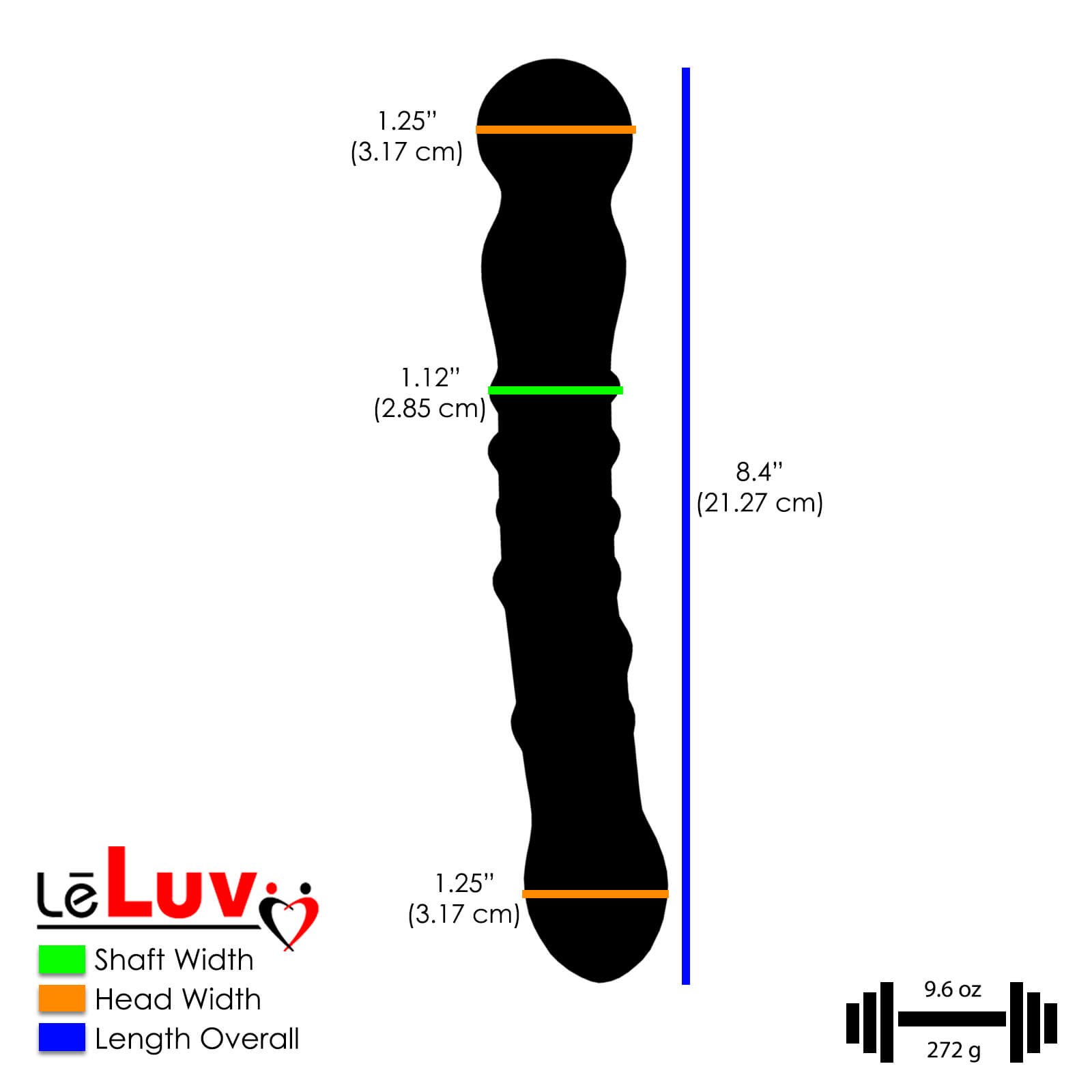 Premium LELUV Deluxe Glass Dildo & Butt Plug Set - 5 Piece BDSM Sex Toy Kit with Luxury Padded Storage Pouches (Pink) for Couples Play, Solo Exploration & Sensual Massage