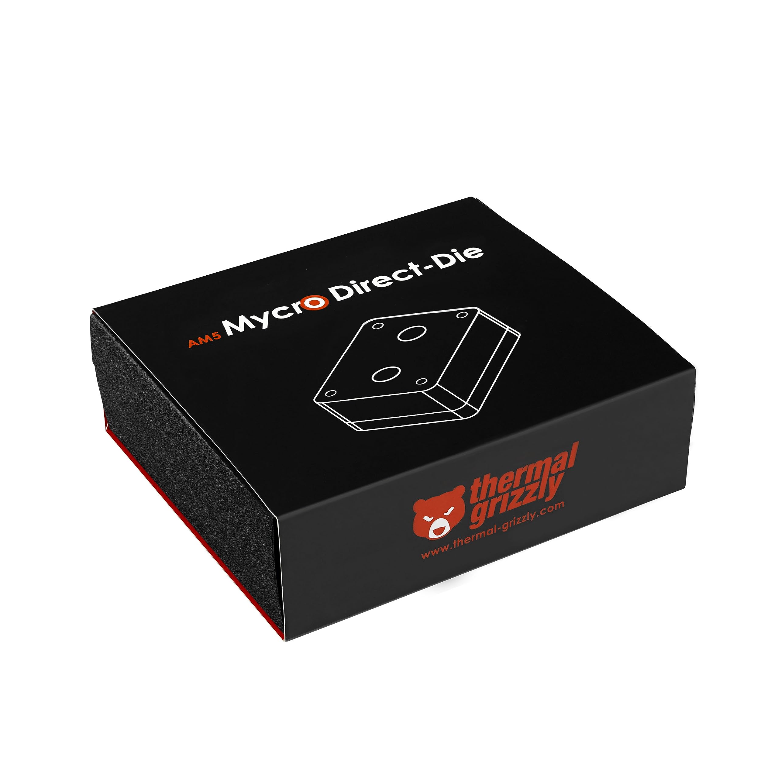 Thermal Grizzly Mycro Direct-Die 1cm x 10cm CPU Cooler for Water Cooling - High Performance Desktop & Server CPU Cooler | Perfect for Gaming PCs, Workstations, and Data Center Cooling Systems