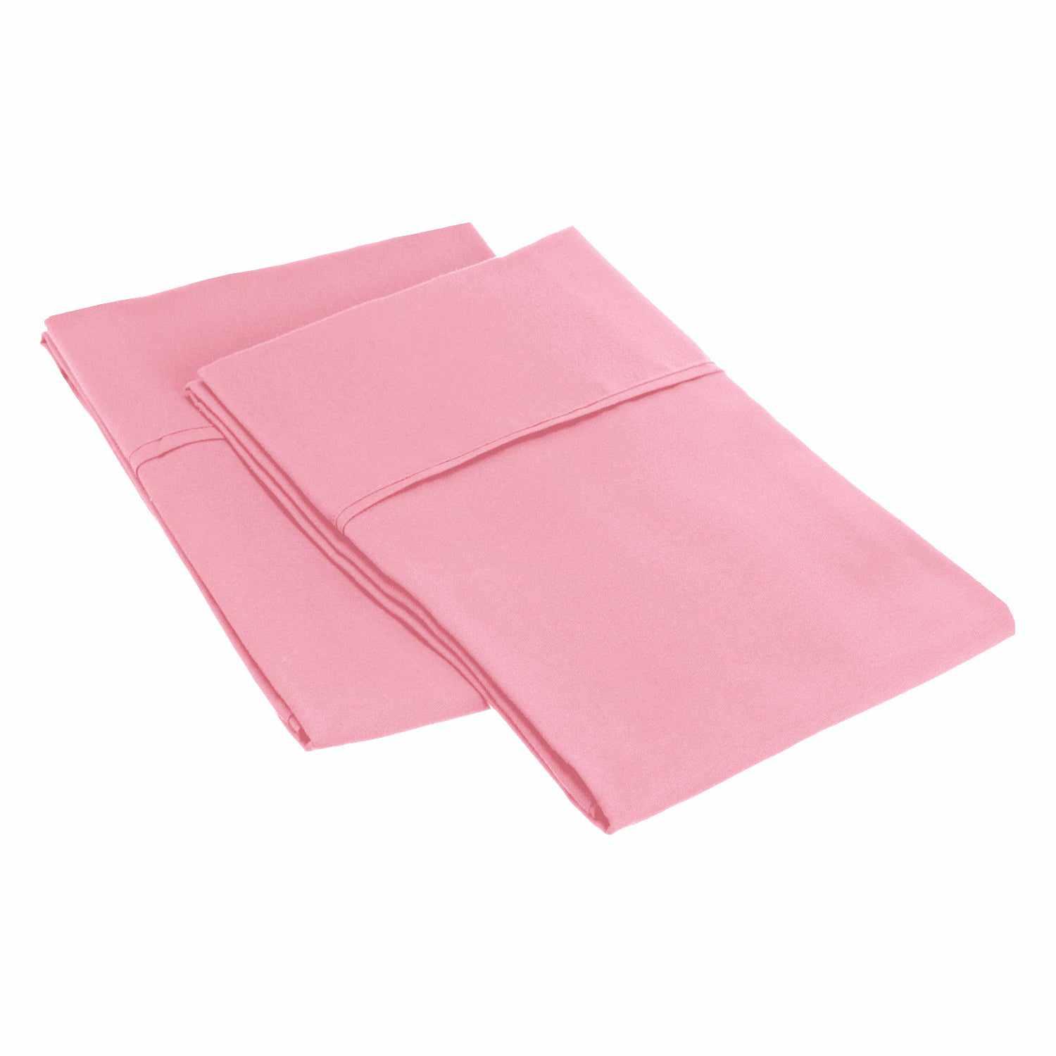 2-Piece Microfiber Wrinkle Resistant Pillowcase Set - Soft & Breathable Bedding for Side Sleepers & Hot Sleepers - Perfect for Home, Hotel, and Travel Use