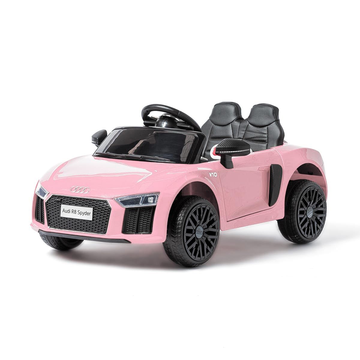 Audi R8 RS 12V Kids Electric Ride-On Car - Realistic Licensed Battery-Powered Toy Vehicle for Boys & Girls Ages 3-8 | Perfect for Indoor Play, Outdoor Driveways, Birthday Gifts & Pretend Play Adventures