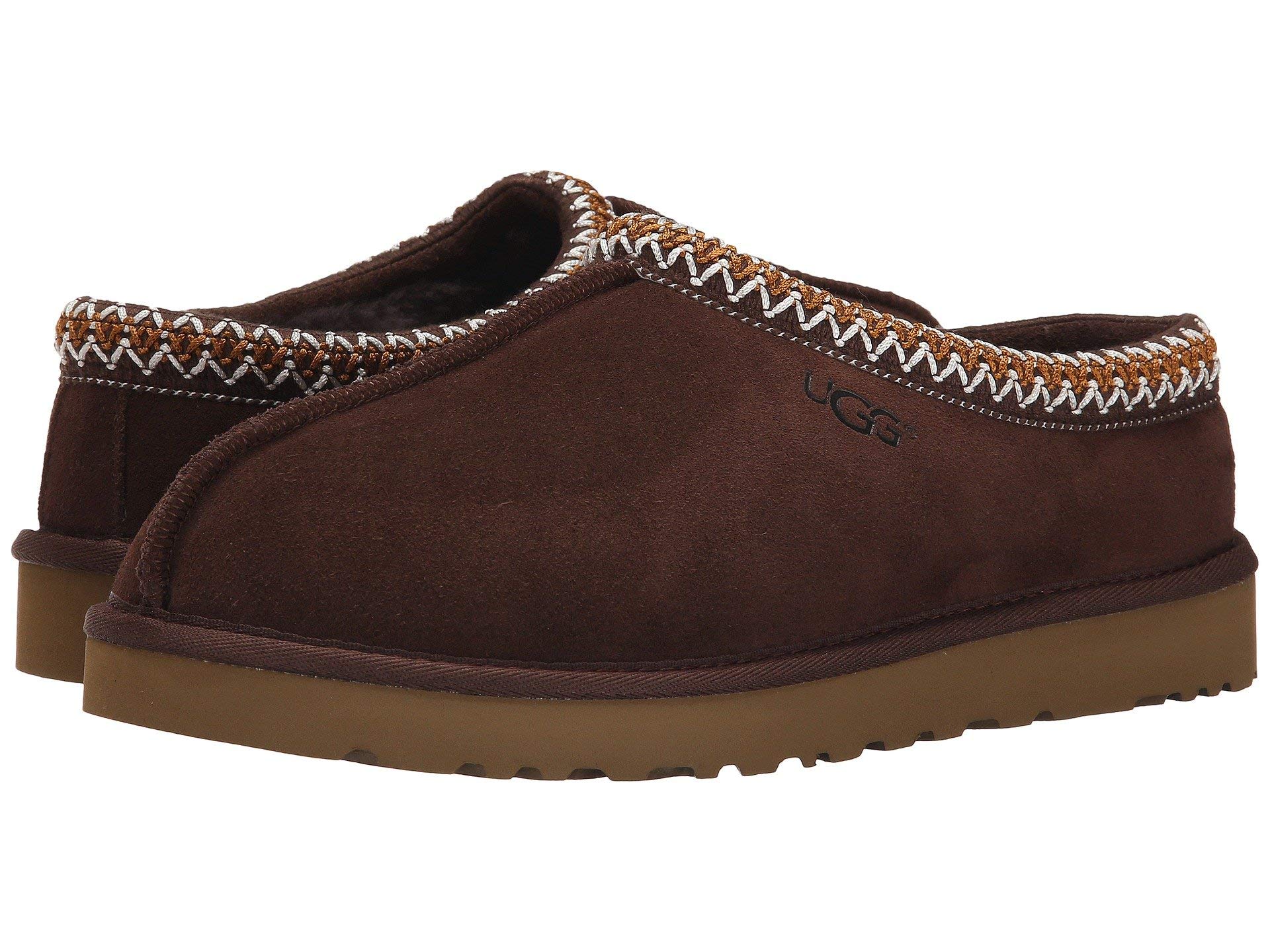 UGG Australia Men's Tasman Slippers - Genuine Sheepskin Indoor/Outdoor House Shoes for Men - Cozy Winter & Fall Footwear for Home, Travel & Relaxation