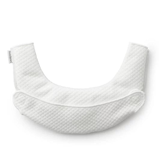 BabyBjorn Baby Carrier Bib for Harmony - Natural White | Soft & Absorbent Drool Bib for Infants | Perfect for Feeding, Outings & Daily Use