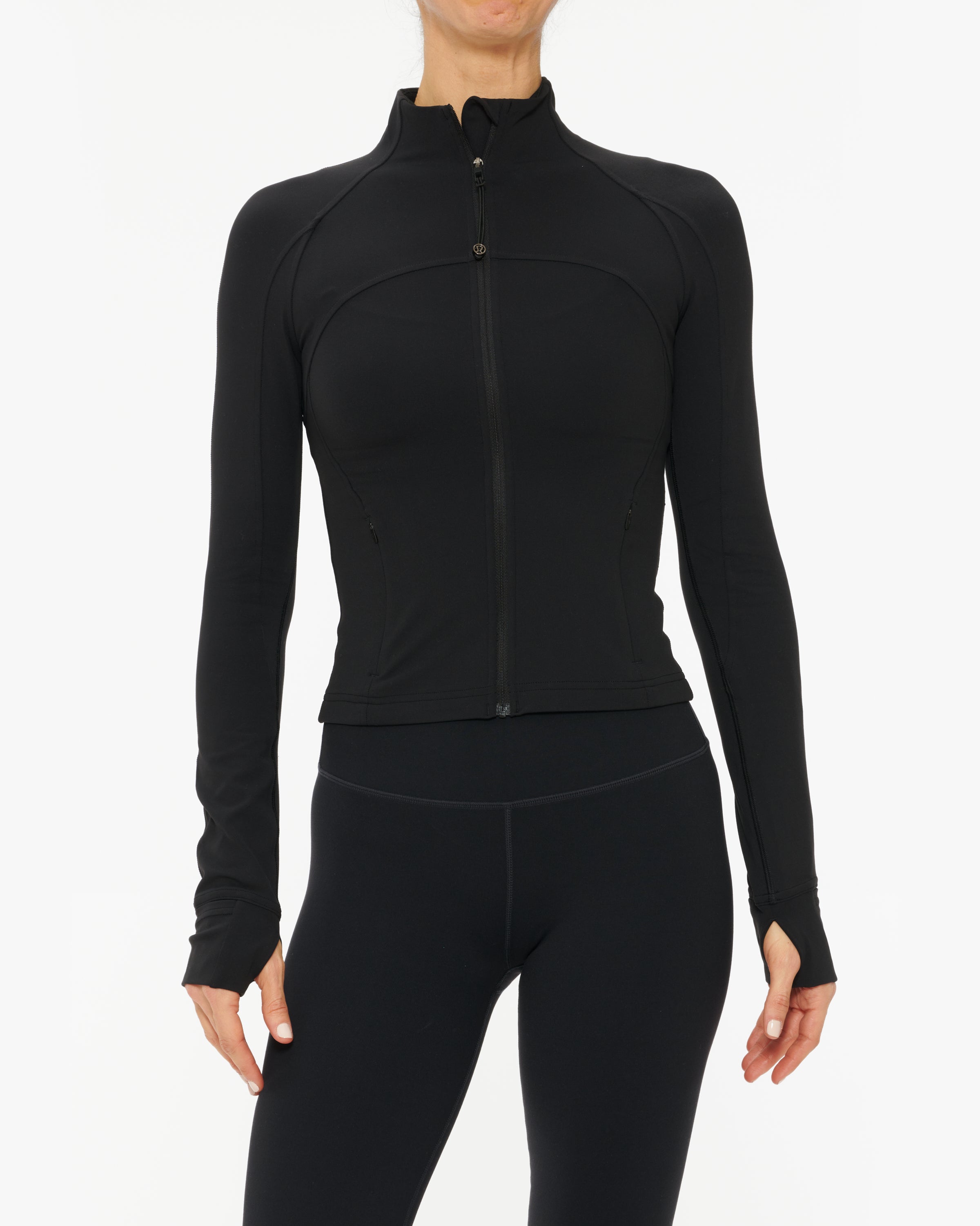 Lululemon Define Cropped Jacket for Women - Lightweight Workout & Yoga Hoodie - Perfect for Gym, Running & Lounge Wear