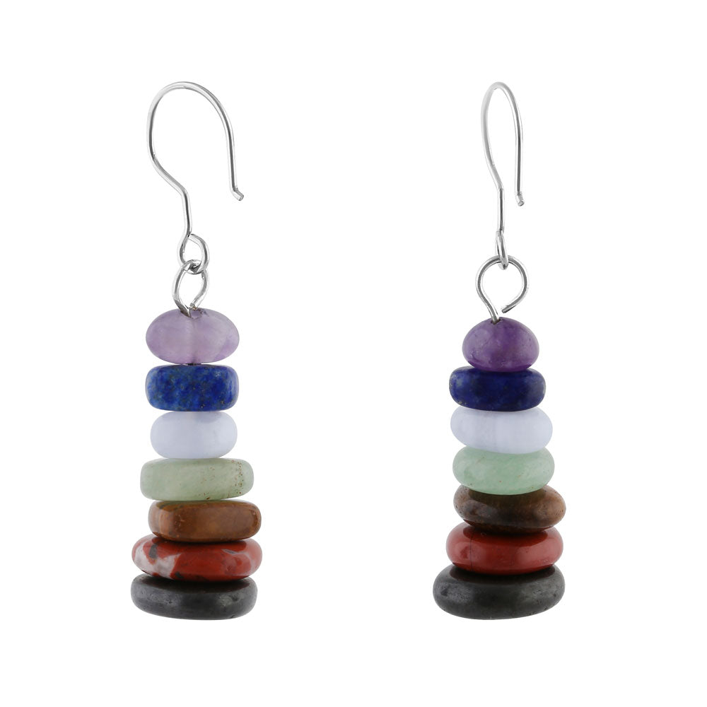 Vibrant Gemstone Earrings for Women – Handmade Dangle & Stud Earrings with Natural Stones | Perfect for Parties, Weddings & Everyday Wear