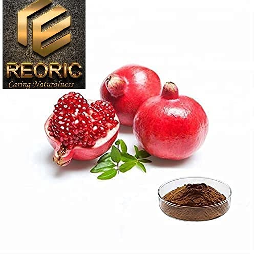 Organic Pomegranate Peel Powder (Anar Ka Powder) - 100g for Face Pack, Hair Pack & Skin Care | Natural Exfoliant & Brightening Agent | Vegan, Gluten-Free Beauty Product